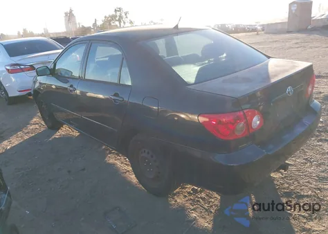 2005 Toyota Corolla Le z USA, uszkodzony, nr VIN 2T1BR32E45C398996